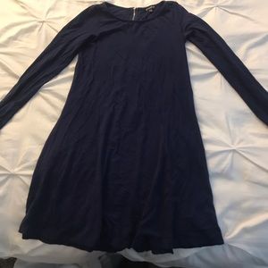 Express navy shift dress
